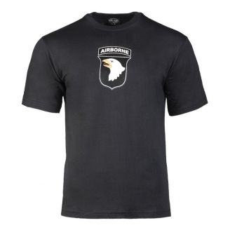 Mil-Tec 101st Airborne T-Paita Musta