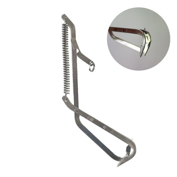 Easy Fishing 3-Barb Spring Loaded Fish Hook 2-pack - Mökkimies.com