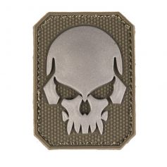 Mil-Tec 3D Merkki Skull Velcro Olive