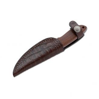 Böker Arbolito Pine Creek Wood Fixed Blade Knife