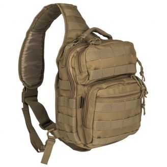 Mil-Tec Singe Strap Assault Pack Small Coyote