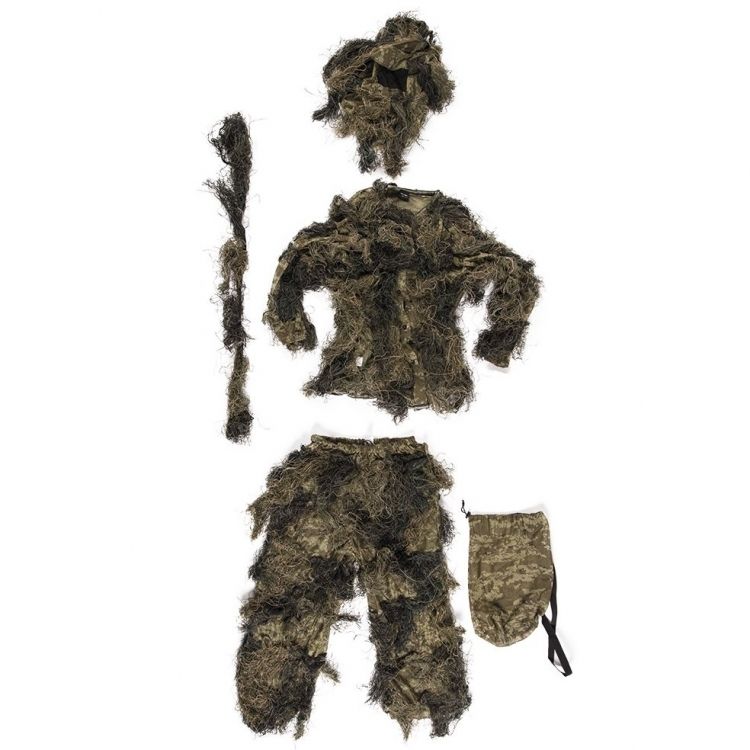 Afbeeldingsresultaat voor mil tec GHILLIE SUIT â²ANTI FIREâ² 4PC.W/L