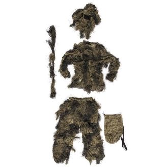 Mil-Tec Basic Ghillie 4-pc Woodland