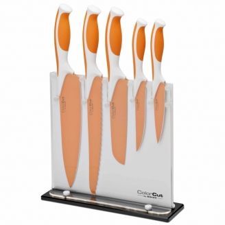 Böker Color Cut Kitchen Knives Orange