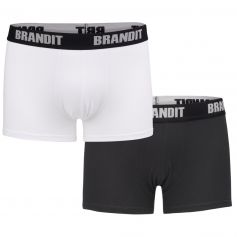 Brandit Boxerit 2 Pack White / Black