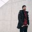 Brandit BW Parka Flag Black