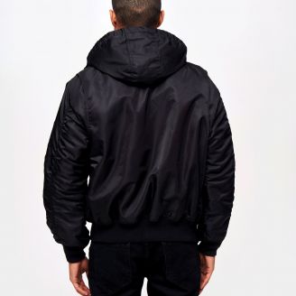 Brandit CWU Jacket Hooded Black