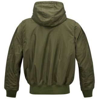 Brandit CWU Jacket Hooded Olive