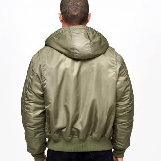 Brandit CWU Jacket Hooded Olive