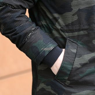 Brandit Grid Camo Parka Woodland