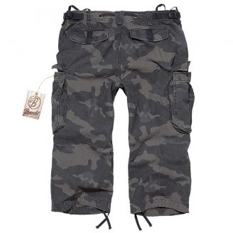 Brandit Industry Vintage 3/4 Shortsit Dark Camo