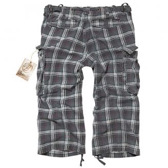 Brandit Industry Vintage 3/4 Shorts Checkered