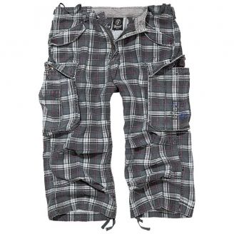 Brandit Industry Vintage 3/4 Shorts Checkered
