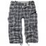 Brandit Industry Vintage 3/4 Shorts Checkered