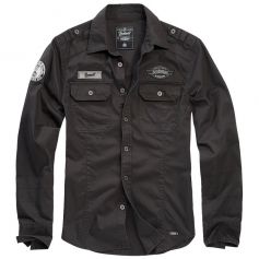 Brandit Luis Vintageshirt Black