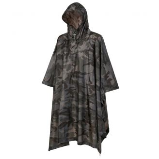 Brandit Rain Poncho Ripstop Dark Camo
