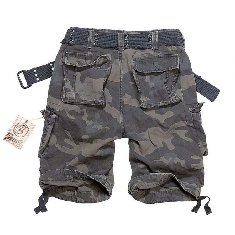 Brandit Savage Vintage Shorts Dark Camo - Mökkimies.com
