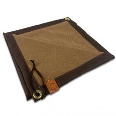 Bushcraft Spain Oilskin & Wool Mat