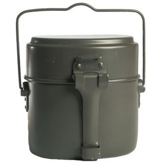 Mil-Tec BW 3-Piece Cookware With Hinged Clip