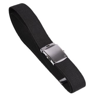 Mil-Tec US Canvasvyö 38mm Musta