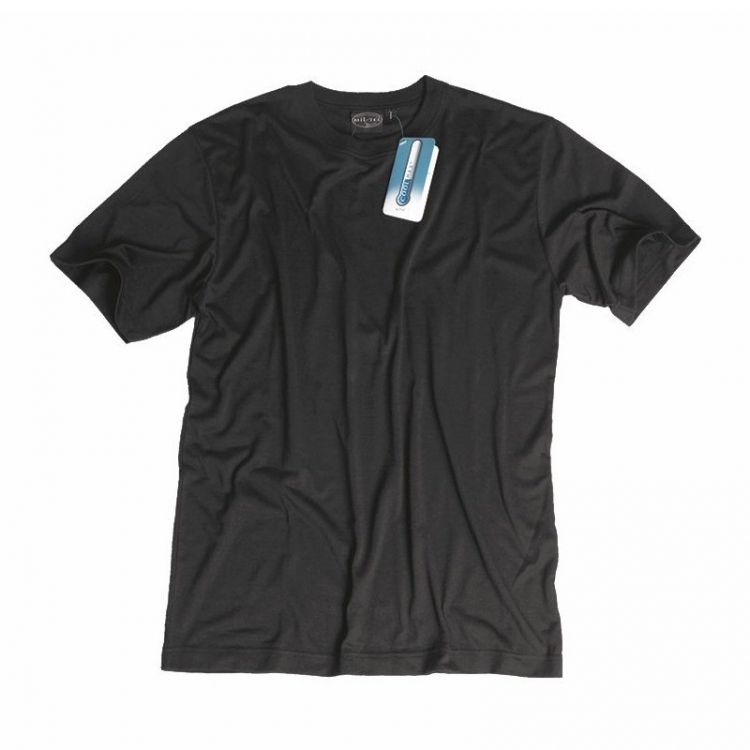 Mil-Tec COOLMAX® T-Shirt Black - Mökkimies.com