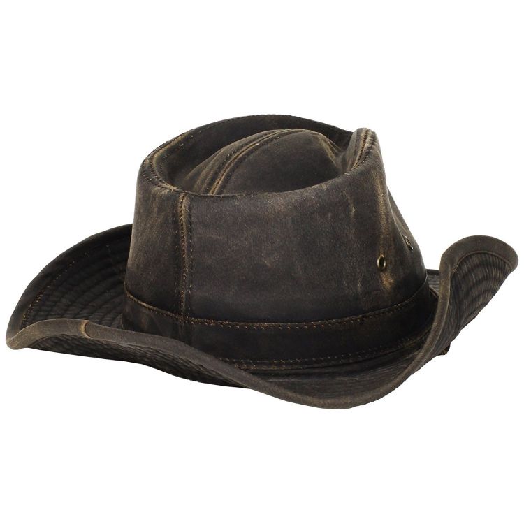 DPC Weathered Cotton Outback Hat Brown - Mökkimies.com