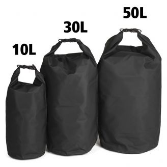 Mil-Tec Dry Sack Pussi Musta 10l