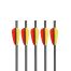 EK Archery 20" / 51cm Aluminum Bolt (5pcs)
