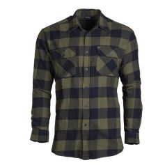 Mil-Tec Flanellipaita Light Musta/Olive