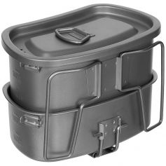 Fox Outdoor Mess Kit Titanium, 3-Part