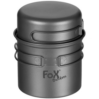 Fox Outdoor Pot & Pan, Titanium