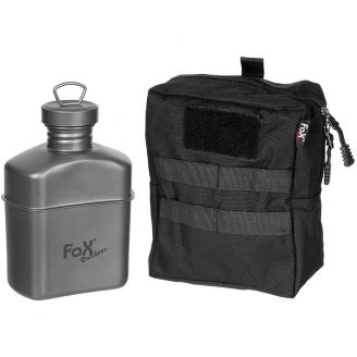 Fox Outdoor Titanium Canteen 1L