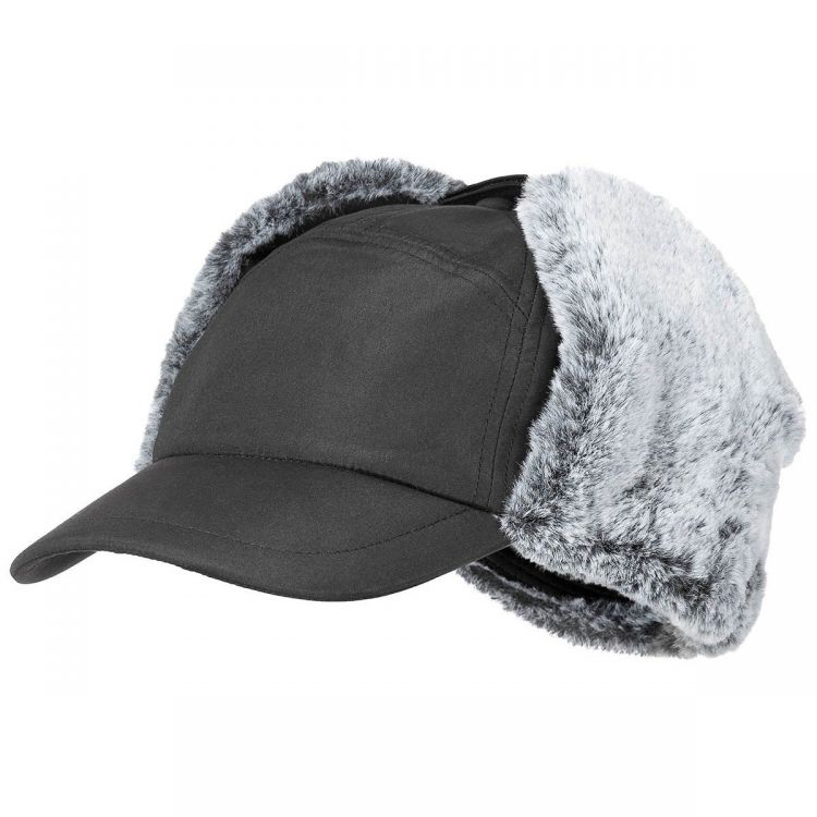 Fox Outdoor Winter Cap Trapper Black | Flex Caps