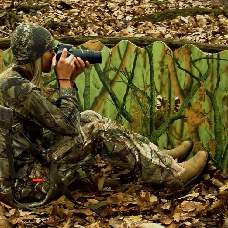 Tenda Da Caccia GhostBlind 6 Pannelli | Specchi Anti-Riflesso | Impermeabile E Portatile - Foto 4