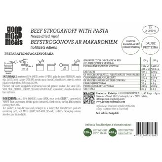Good Mood Meals Beef Stroganoff