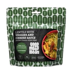 Good Mood Meals Lentils with Veggies and Cheese Sauce