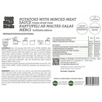 Good Mood Meals Potatoes with Minced Meat Sauce