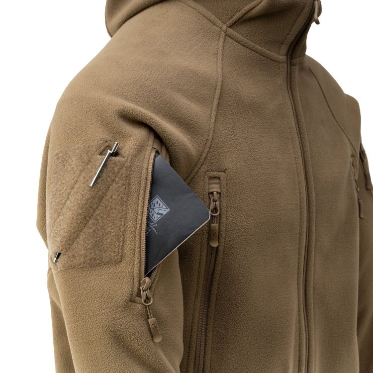 Helikon-Tex Patriot MK2 Giacca In Pile Ibrido Uomo - Leggera E Traspirante, Colore Coyote, Taglia XS