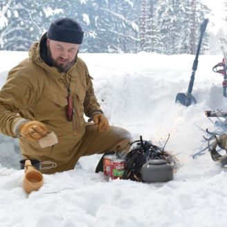 Helikon-Tex Pilgrim Anorak Earth Brown / Black