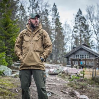 Helikon-Tex Pilgrim Anorak Jacket – Taiga Green – Quick Dry, YKK Zippers – Men's