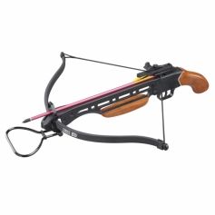 Man Kung Hawk 74 Short Crossbow 150lbs Wood