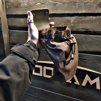 Kootamo Belt Pouch, Vyöpussukka Ruskea