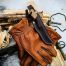 Kootamo Brown Leather Gloves, Work, Bushcraft