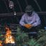 Kootamo Leather Gloves, Work, Bushcraft