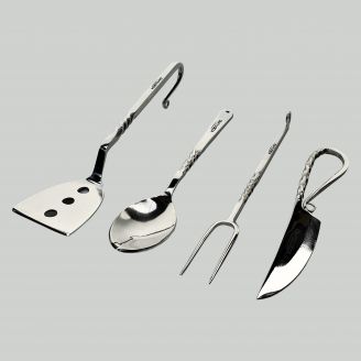 Kootamo Camp Cutlery, Leather Pouch