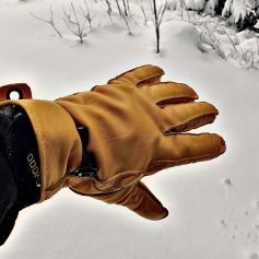 Kootamo Winter 2.0 Leather Gloves, Work, Bushcraft