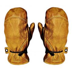Kootamo Winter Leather Mittens, Work, Bushcraft