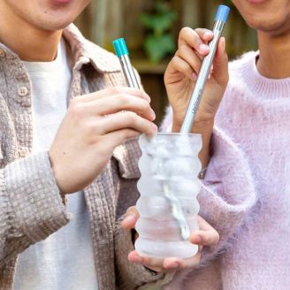 LifeStraw Sip Vedenpuhdistuspilli, Terästä