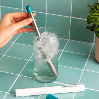 LifeStraw Sip Vedenpuhdistuspilli, Terästä