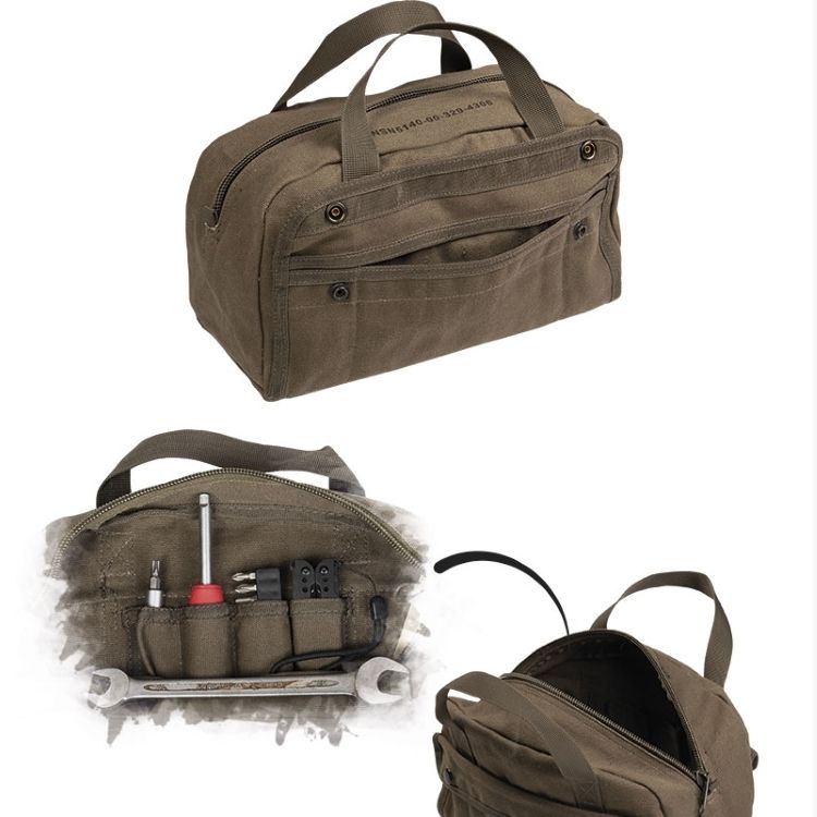Mil-Tec Borsa Per Bottiglia Molle Oliva – Stile US, Fissaggio MIL-TEC, Unisex